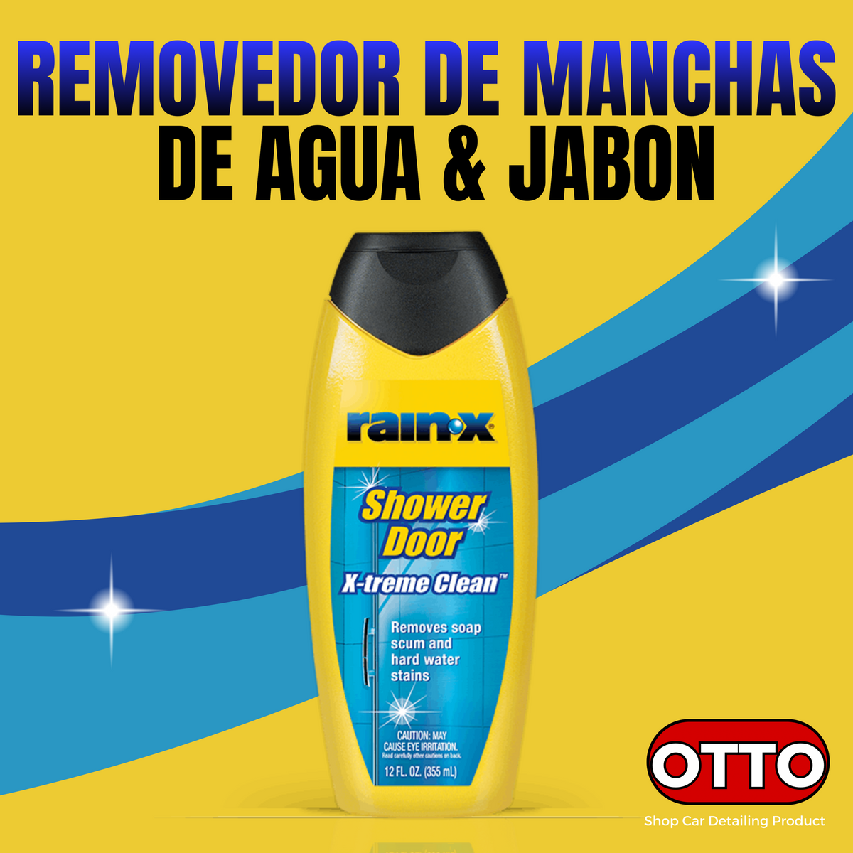 Rain-x shower door removedor de manchas y jabon