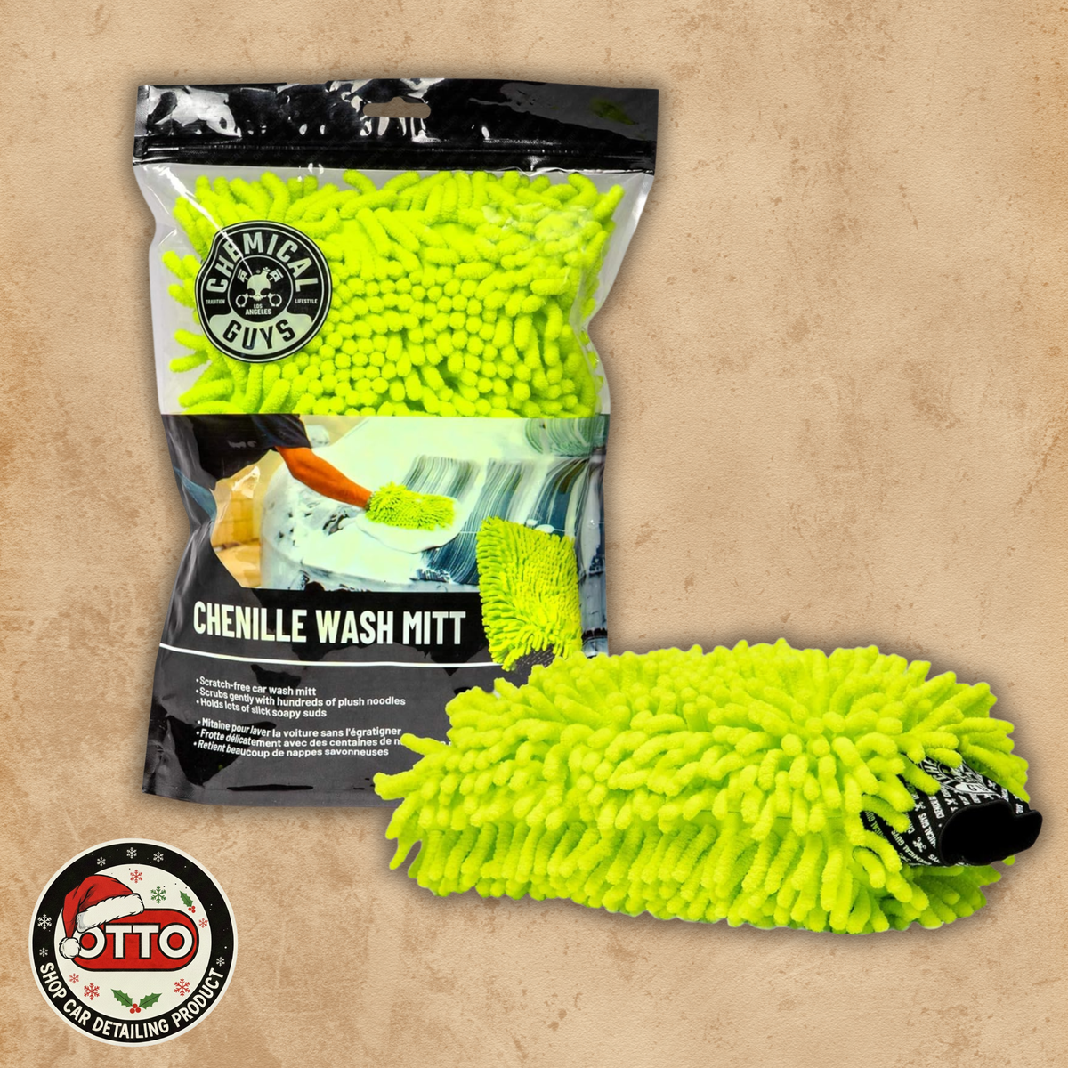 Guante Chenille Wash Mitt Chemical Guys