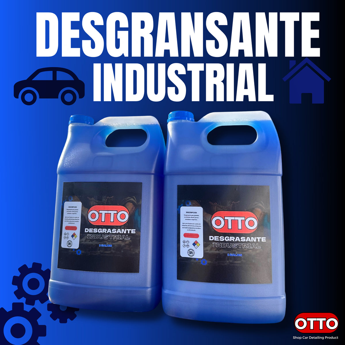Desgrasante industrial tanque