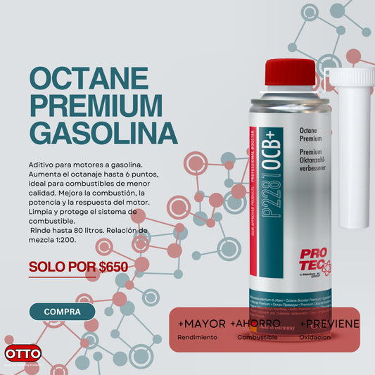 OCTANO PREMIUM GASOLINA