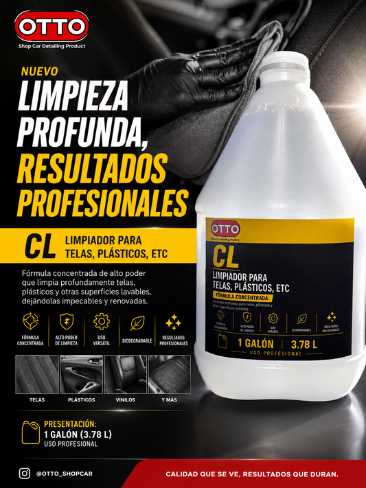 CL Limpiador para telas & plásticos
