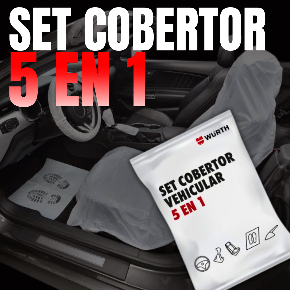 Set Cobertor 5 en 1 Wurth