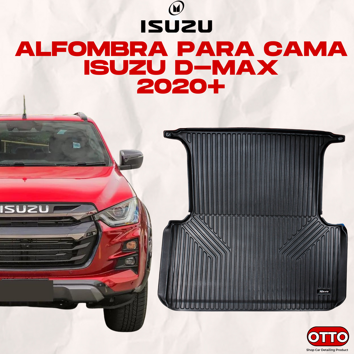Alfombra cama isuzu d-max
