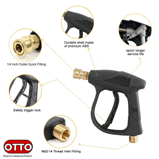 Pistola Corta para Hidrolavadora – Entrada M22